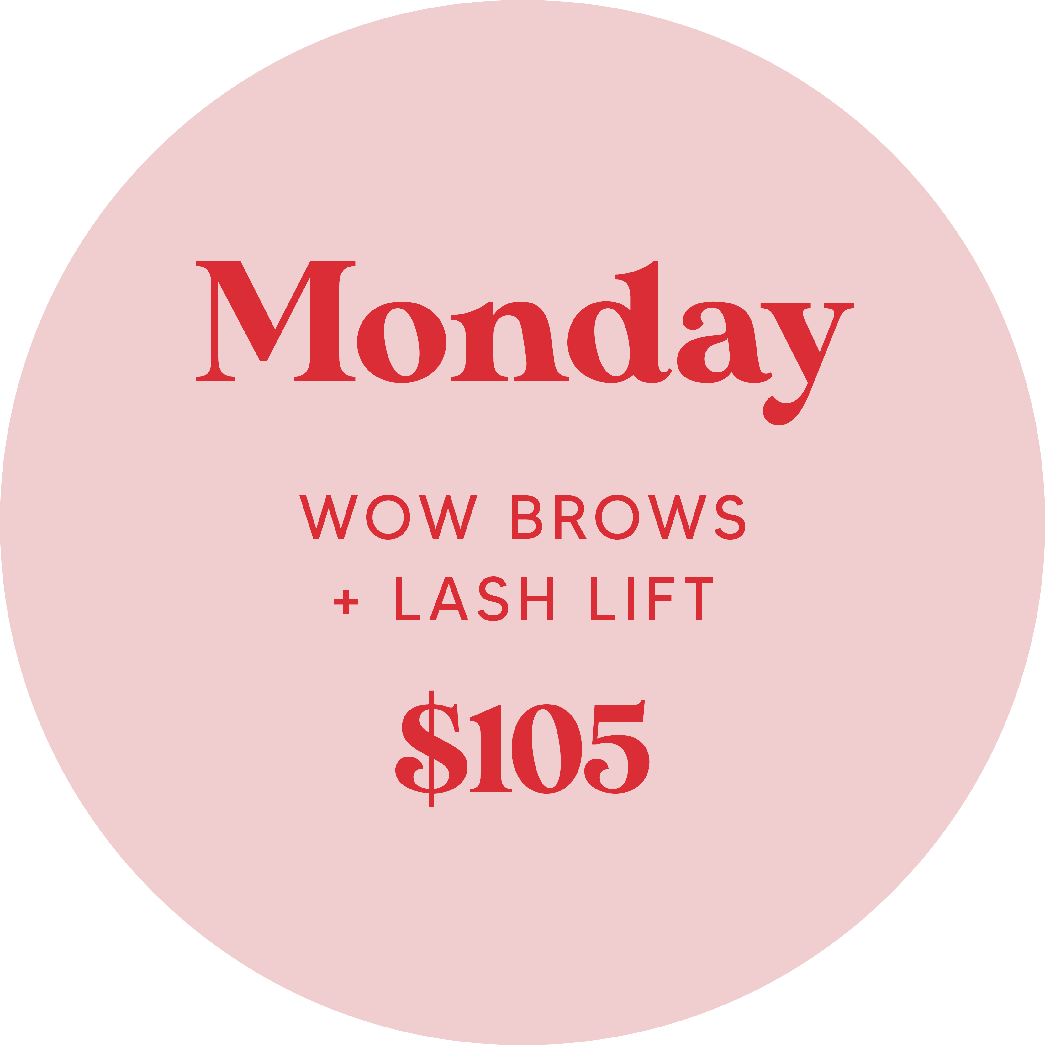 Imogen Grace Brows and Beauty Monday Special - Wow Brows and Lash Lift $105