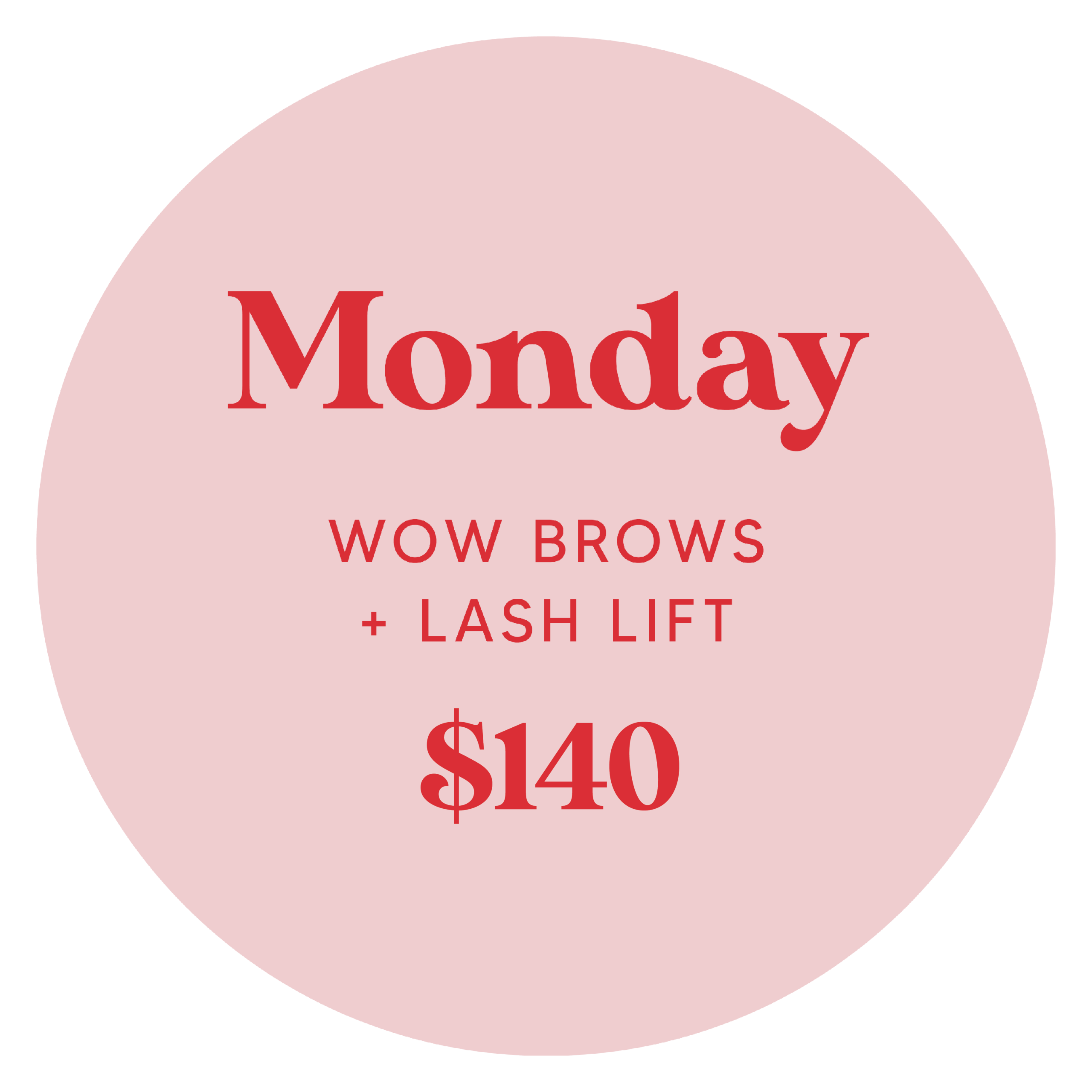 Imogen Grace Brows and Beauty Monday Special - Wow Brows and Lash Lift $105